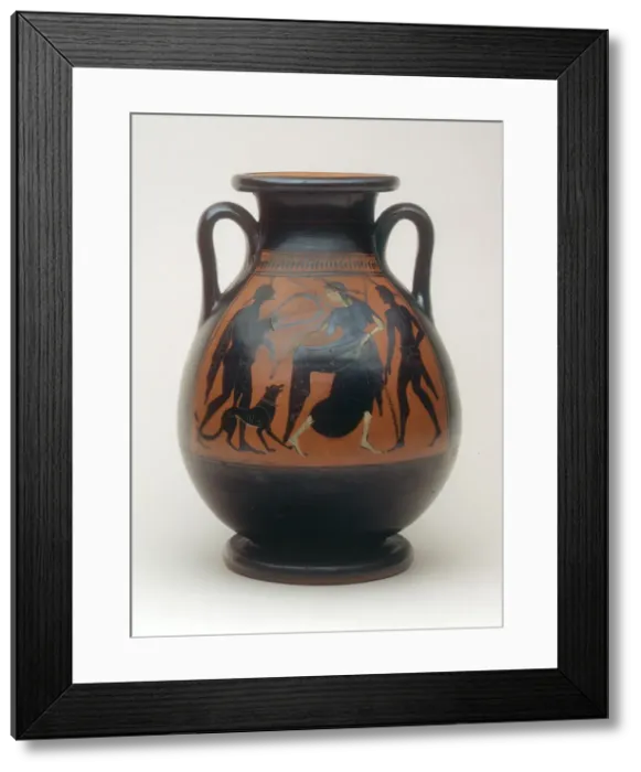 Framed Print : Pelike (Storage Jar), about 510-500 BCE. Creator: Unknown Framed Print : Pelike (Storage Jar), about 510-500 BCE. Creator: Unknown
