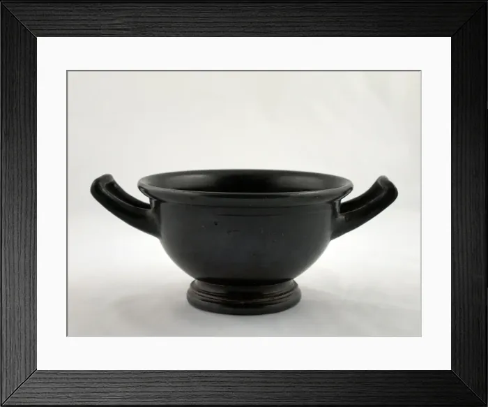 Framed Print : Skyphos (Drinking Cup), 410-400 BCE. Creator: Unknown Framed Print : Skyphos (Drinking Cup), 410-400 BCE. Creator: Unknown