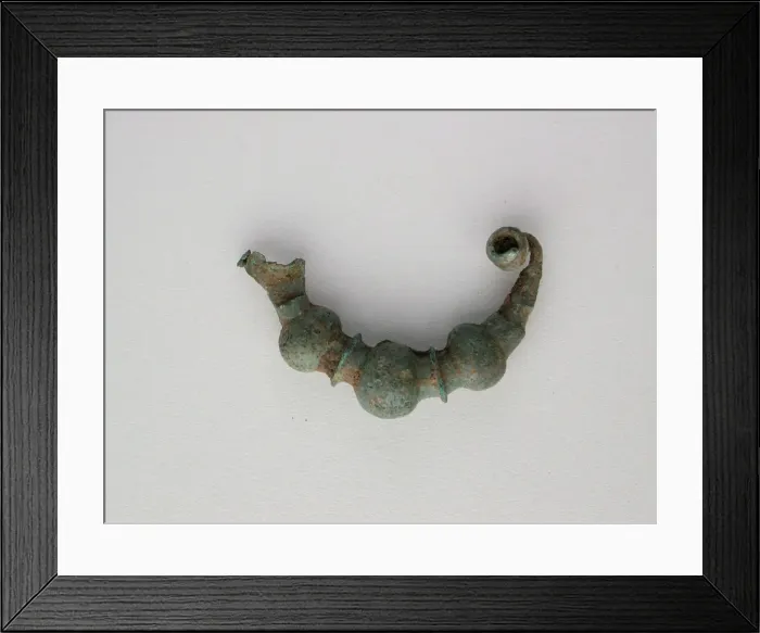 Framed Print : Bow Fibula, Geometric Period (800-700 BCE). Creator: Unknown Framed Print : Bow Fibula, Geometric Period (800-700 BCE). Creator: Unknown