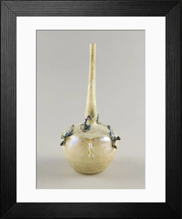 Framed Print : Flask, 9th-11th century. Creator: Unknown Framed Print : Flask, 9th-11th century. Creator: Unknown