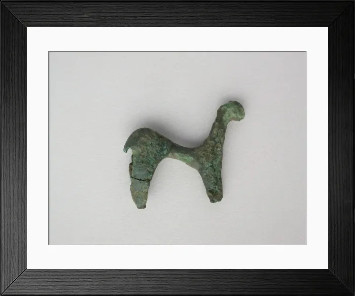 Framed Print : Quadruped, Geometric Period (800-600 BCE). Creator: Unknown Framed Print : Quadruped, Geometric Period (800-600 BCE). Creator: Unknown