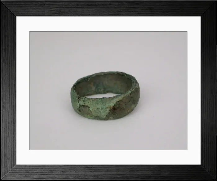 Framed Print : Harness Ring, Geometric Period (800-600 BCE). Creator: Unknown Framed Print : Harness Ring, Geometric Period (800-600 BCE). Creator: Unknown