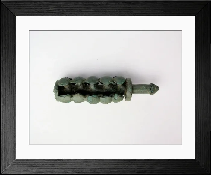 Framed Print : Finial, Geometric Period (800-600 BCE). Creator: Unknown Framed Print : Finial, Geometric Period (800-600 BCE). Creator: Unknown