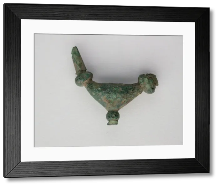 Framed Print : Fibula (leech type), Geometric Period (800-700 BCE). Creator: Unknown Framed Print : Fibula (leech type), Geometric Period (800-700 BCE). Creator: Unknown