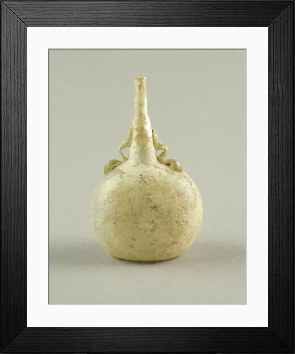 Framed Print : Flask, 7th-13th century. Creator: Unknown Framed Print : Flask, 7th-13th century. Creator: Unknown