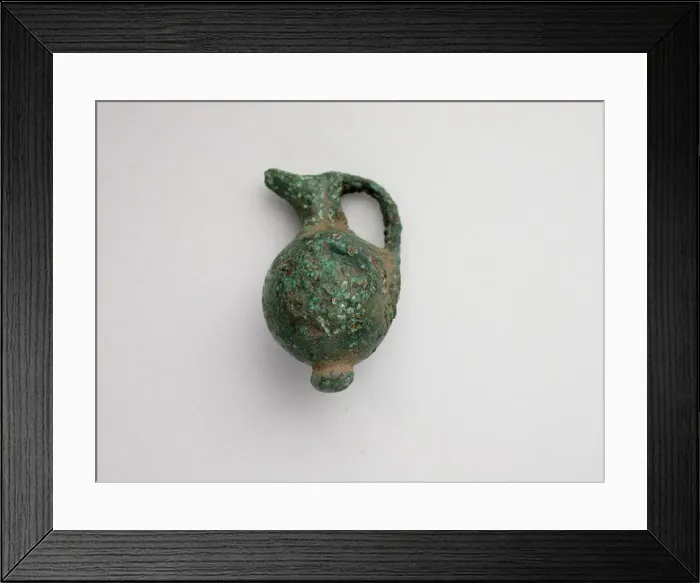 Framed Print : Jug, Geometric Period (800-700 BCE). Creator: Unknown Framed Print : Jug, Geometric Period (800-700 BCE). Creator: Unknown
