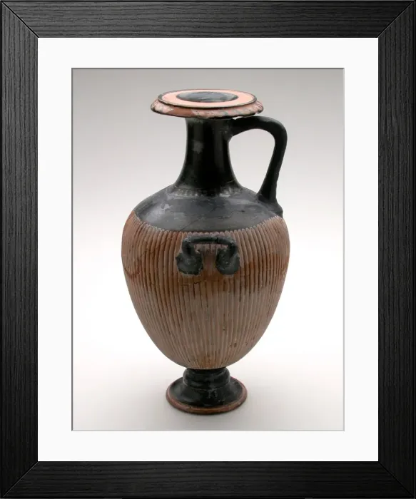 Framed Print : Hydria (Water Jar), about 300 BCE. Creator: Unknown Framed Print : Hydria (Water Jar), about 300 BCE. Creator: Unknown