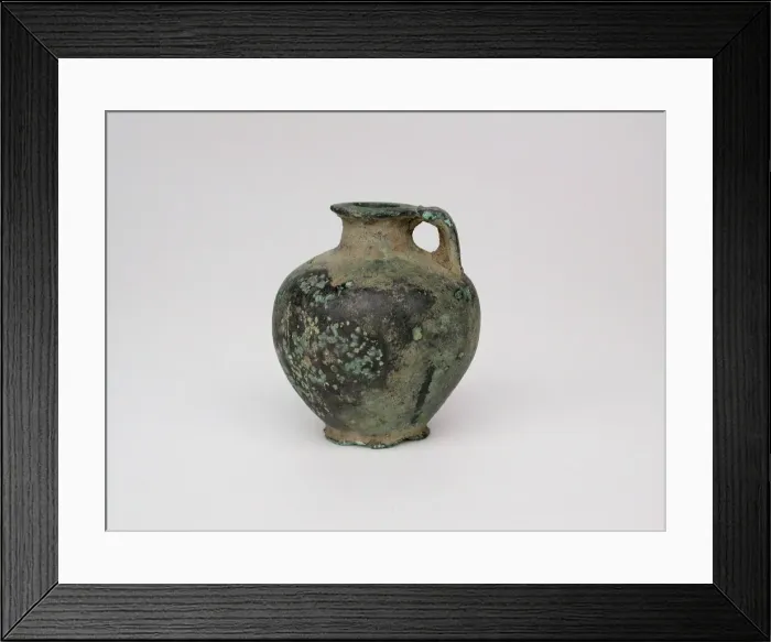 Framed Print : Oinochoe (Pitcher), 800-700 BCE. Creator: Unknown Framed Print : Oinochoe (Pitcher), 800-700 BCE. Creator: Unknown