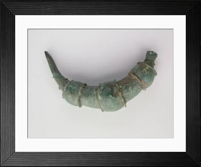 Framed Print : Bow Fibula, Geometric Period (800-700 BCE). Creator: Unknown Framed Print : Bow Fibula, Geometric Period (800-700 BCE). Creator: Unknown