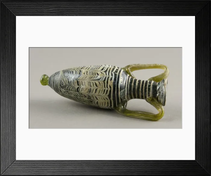 Framed Print : Amphoriskos (Container for Oil), 2nd-1st century BCE. Creator: Unknown Framed Print : Amphoriskos (Container for Oil), 2nd-1st century BCE. Creator: Unknown
