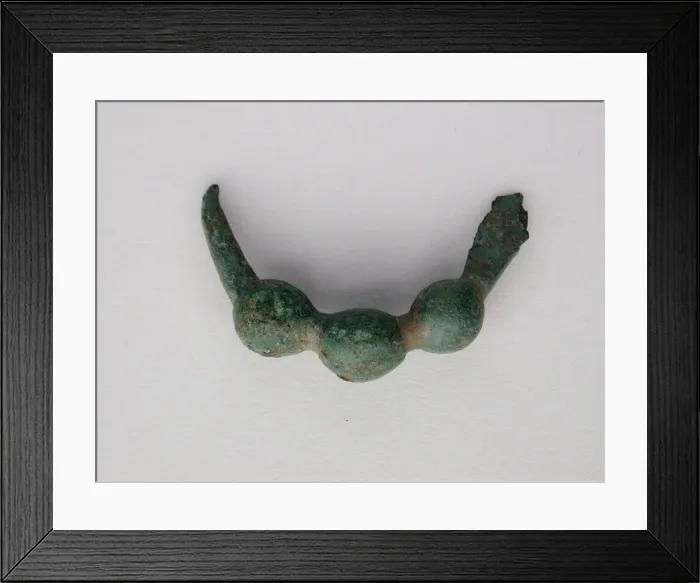 Framed Print : Bow Fibula, Geometric Period (800-700 BCE). Creator: Unknown Framed Print : Bow Fibula, Geometric Period (800-700 BCE). Creator: Unknown