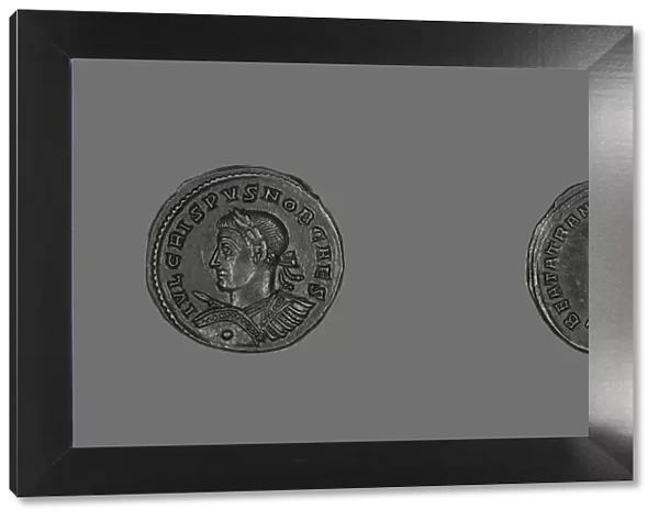 Coin Portraying Emperor Crispus, 321. Creator: Unknown
