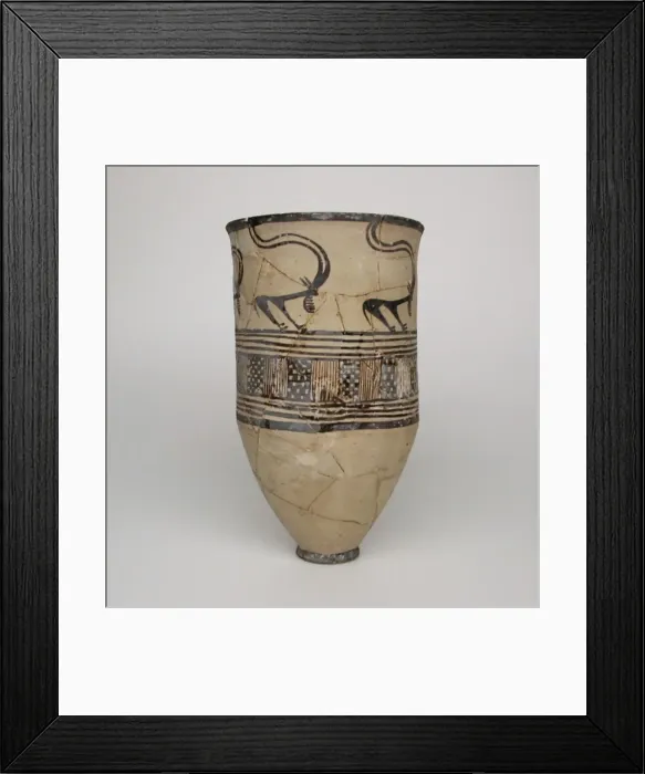 Framed Print : Beaker, 2nd half of the 4th millenium BCE. Creator: Unknown Framed Print : Beaker, 2nd half of the 4th millenium BCE. Creator: Unknown