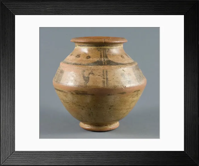 Framed Print : Jar, about 1500 BCE. Creator: Unknown Framed Print : Jar, about 1500 BCE. Creator: Unknown