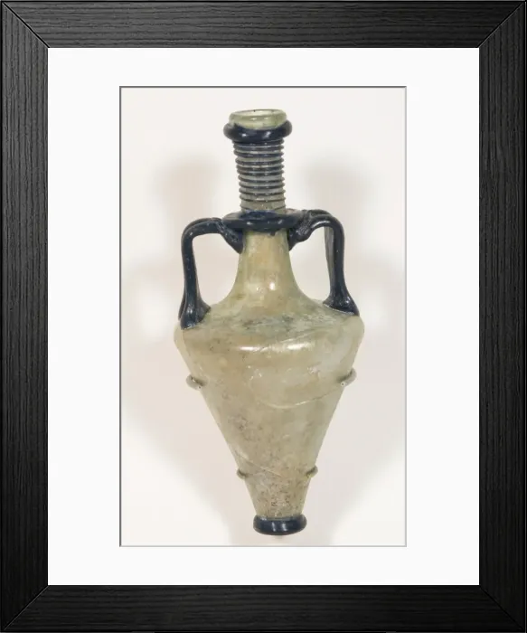 Framed Print : Double-Handled Flask, 4th century. Creator: Unknown Framed Print : Double-Handled Flask, 4th century. Creator: Unknown