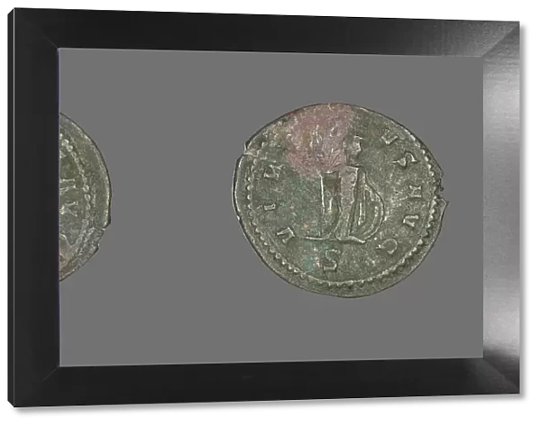 Antoninianus (Coin) Portraying Emperor Claudius Gothicus, 260-270. Creator: Unknown