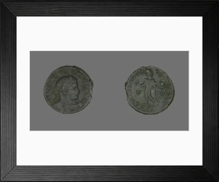 Framed Print : Coin Portraying Emperor Constantine I, 307-337 AD. Creator: Unknown Framed Print : Coin Portraying Emperor Constantine I, 307-337 AD. Creator: Unknown