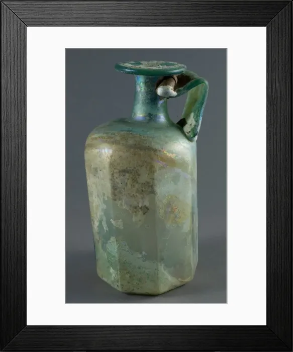 Framed Print : Flask, 2nd century. Creator: Unknown Framed Print : Flask, 2nd century. Creator: Unknown
