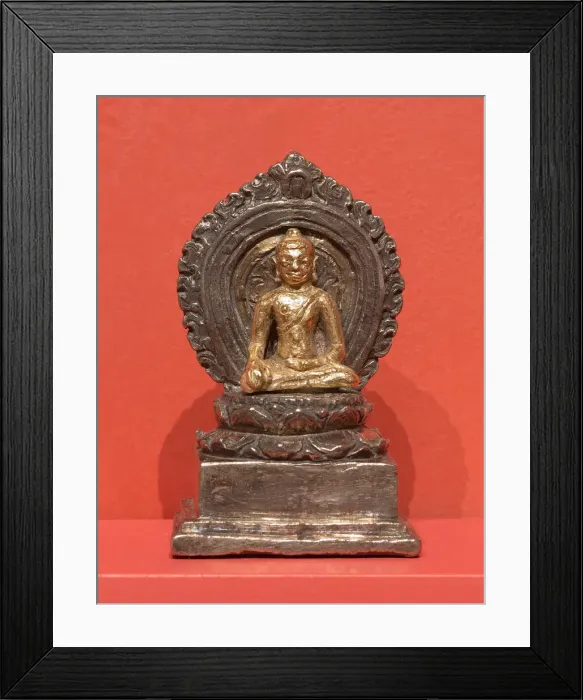 Framed Print : Transcendent Buddha Akshobhya, 9th / 10th century. Creator: Unknown Framed Print : Transcendent Buddha Akshobhya, 9th / 10th century. Creator: Unknown