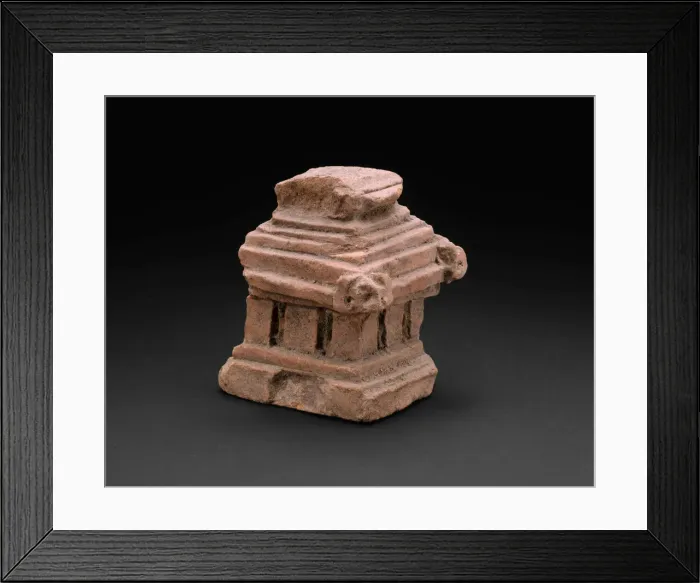 Framed Print : Fragment of an Architectural Model, 14th / 15th century. Creator: Unknown Framed Print : Fragment of an Architectural Model, 14th / 15th century. Creator: Unknown