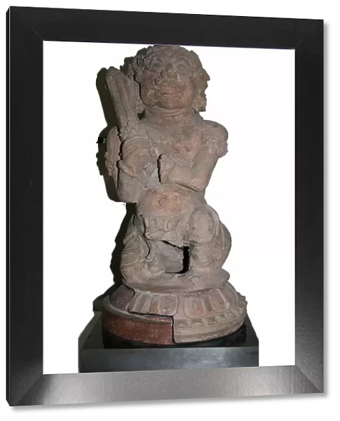 Guardian Figure (Dvarapala), 12th  /  14th century. Creator: Unknown