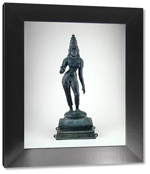 Goddess Uma, Consort of Shiva, Vijayanagar period, about 1500. Creator: Unknown