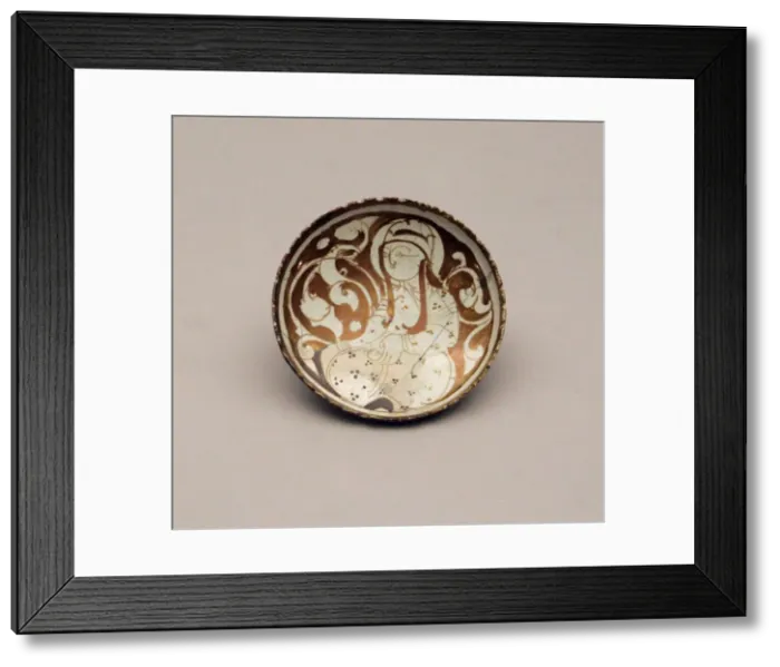 Framed Print : Dish, Late 12th / early 13th century. Creator: Unknown Framed Print : Dish, Late 12th / early 13th century. Creator: Unknown