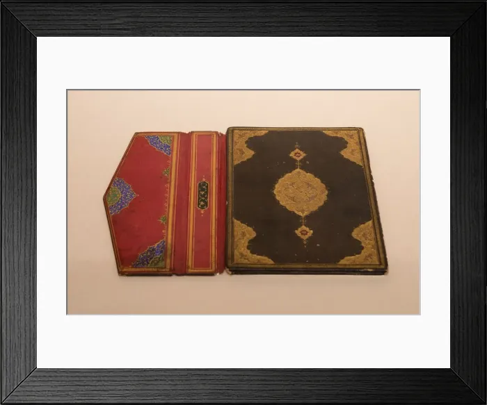 Framed Print : Qur an cover, 17th century. Creator: Unknown Framed Print : Qur an cover, 17th century. Creator: Unknown