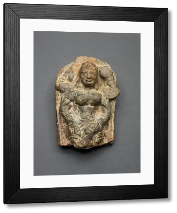 Framed Print : Goddess Durga Slaying the Buffalo Demon (Mahishasuramardini), Kushan period, 2nd century Framed Print : Goddess Durga Slaying the Buffalo Demon (Mahishasuramardini), Kushan period, 2nd century
