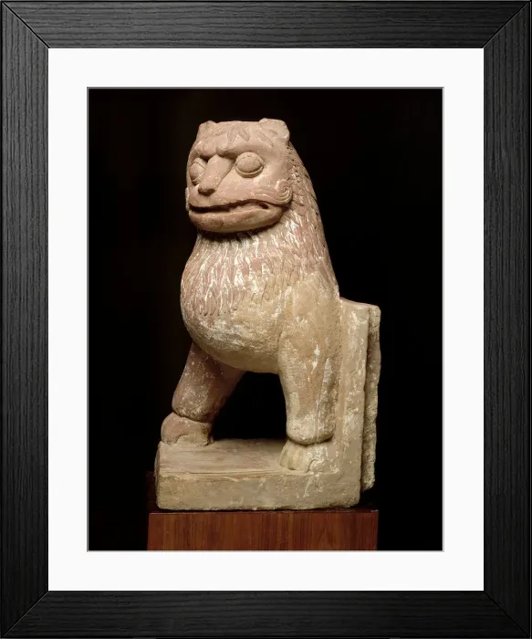 Framed Print : Lion Protome, probably for a Throne, c. 2nd century. Creator: Unknown Framed Print : Lion Protome, probably for a Throne, c. 2nd century. Creator: Unknown
