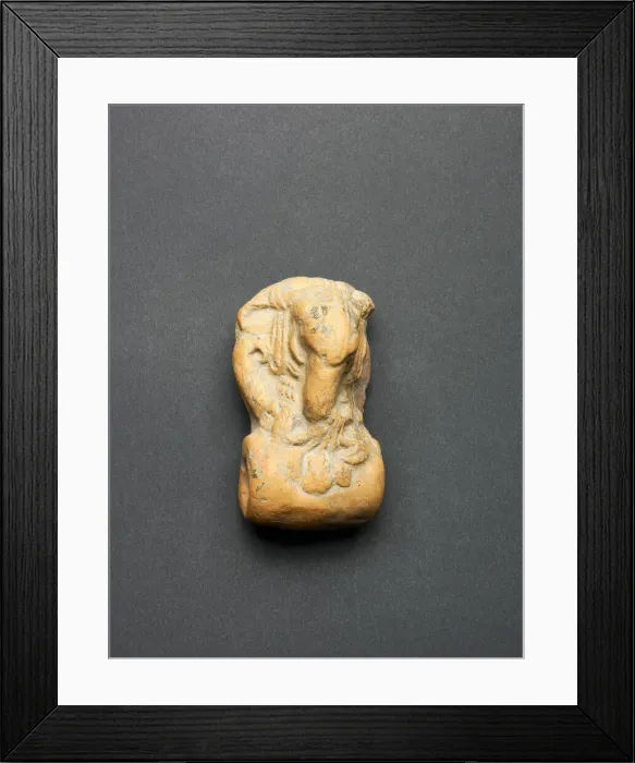Framed Print : Toy Cart with Elephant, 1st century B. C. -1st century A. D. Creator: Unknown Framed Print : Toy Cart with Elephant, 1st century B. C. -1st century A. D. Creator: Unknown