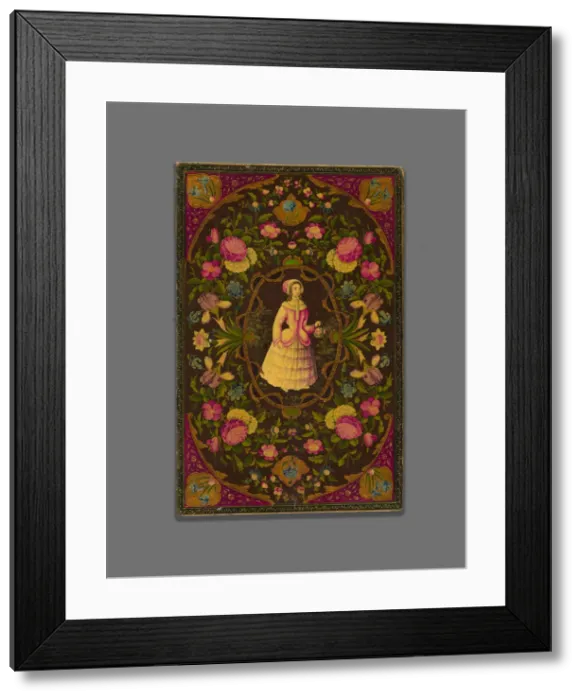 Framed Print : Book Binding, Qajar dynasty (1796-1925), 1822, 18th / 19th century. Creator: Unknown Framed Print : Book Binding, Qajar dynasty (1796-1925), 1822, 18th / 19th century. Creator: Unknown