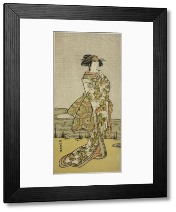 Framed Print : The Actor Segawa Kikunojo III in an Unidentified Role, c. 1779. Creator: Katsukawa Shunko Framed Print : The Actor Segawa Kikunojo III in an Unidentified Role, c. 1779. Creator: Katsukawa Shunko