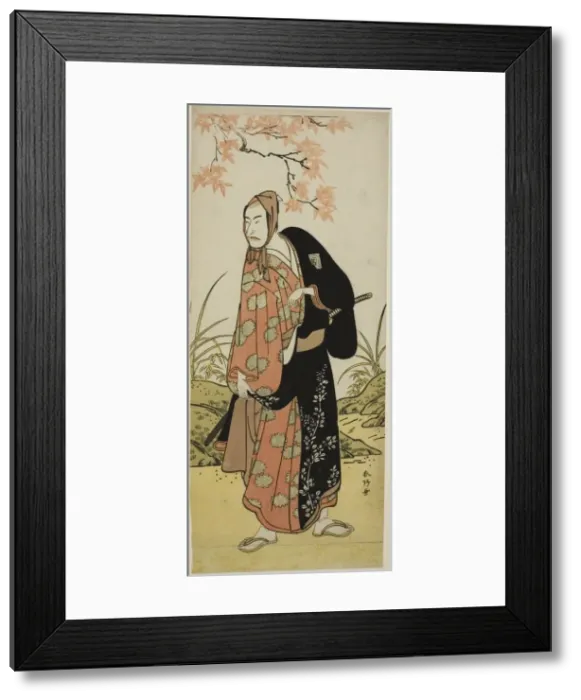 Framed Print : The Actor Ichikawa Komazo III as Katanaya Hanshichi in the Play Heike Hyobanki... c Framed Print : The Actor Ichikawa Komazo III as Katanaya Hanshichi in the Play Heike Hyobanki... c