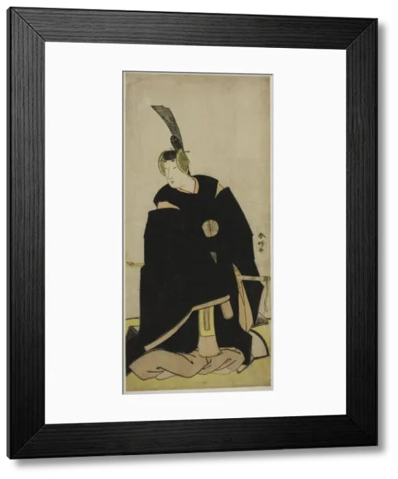 Framed Print : The Actor Nakamura Tomijuro I as Taira no Masakado Disguised as Otomo no... c1775 Framed Print : The Actor Nakamura Tomijuro I as Taira no Masakado Disguised as Otomo no... c1775