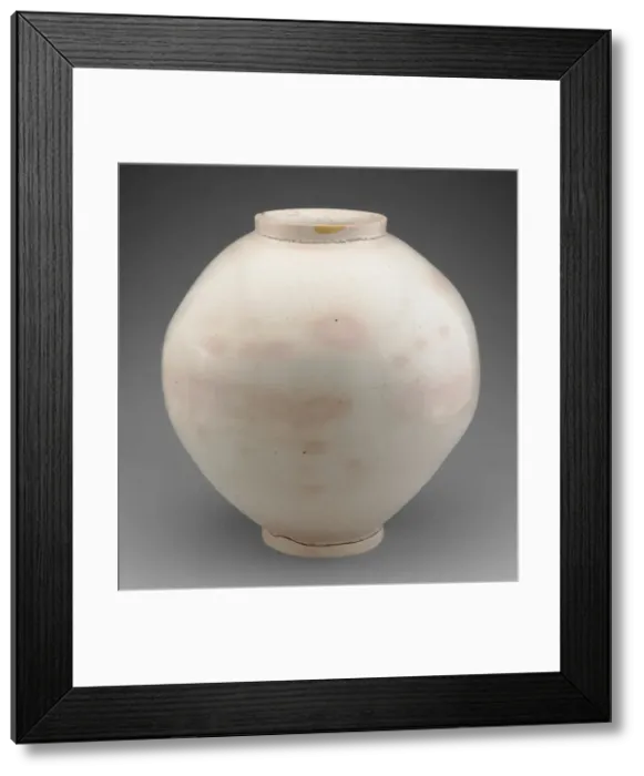 Framed Print : Moon Jar, Korea, Joseon dynasty (1392-1910), 17th century. Creator: Unknown Framed Print : Moon Jar, Korea, Joseon dynasty (1392-1910), 17th century. Creator: Unknown
