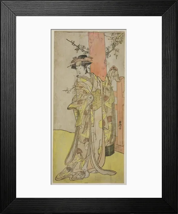 Framed Print : The Actor Iwai Hanshiro IV as Kitsune ga Saki Otama (?) in the Play Miyakodori Yayoi Framed Print : The Actor Iwai Hanshiro IV as Kitsune ga Saki Otama (?) in the Play Miyakodori Yayoi