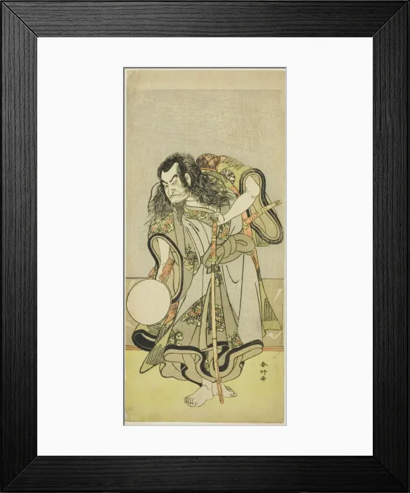 Framed Print : The Actor Nakamura Nakazo I as Monk Shunkan in the Play Hime Komatsu Ne no Hi... c. 1778 Framed Print : The Actor Nakamura Nakazo I as Monk Shunkan in the Play Hime Komatsu Ne no Hi... c. 1778