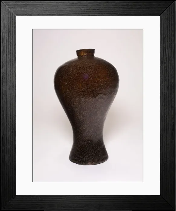 Framed Print : Bottle-Shaped Vase, Korea, Goryeo dynasty (918-1392). Creator: Unknown Framed Print : Bottle-Shaped Vase, Korea, Goryeo dynasty (918-1392). Creator: Unknown