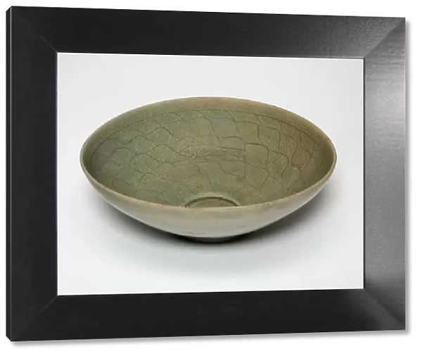 Bowl with Fish, Korea, Goryeo dynasty (918-1392), early 12th century. Creator: Unknown