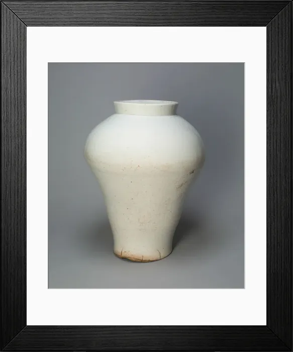 Framed Print : Jar, Korea, Joseon dynasty (1392-1910), early 18th century. Creator: Unknown Framed Print : Jar, Korea, Joseon dynasty (1392-1910), early 18th century. Creator: Unknown