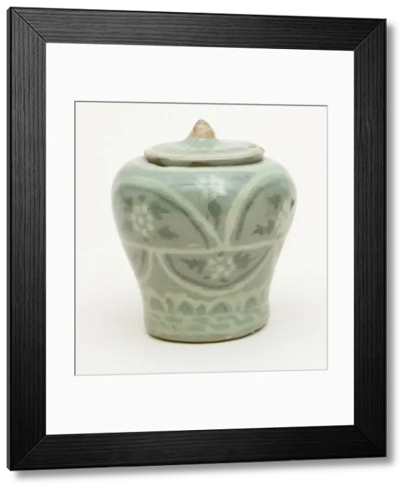 Framed Print : Miniature Covered Jar, South Korea, Goryeo dynasty (918-1392), 12th / 13th century Framed Print : Miniature Covered Jar, South Korea, Goryeo dynasty (918-1392), 12th / 13th century