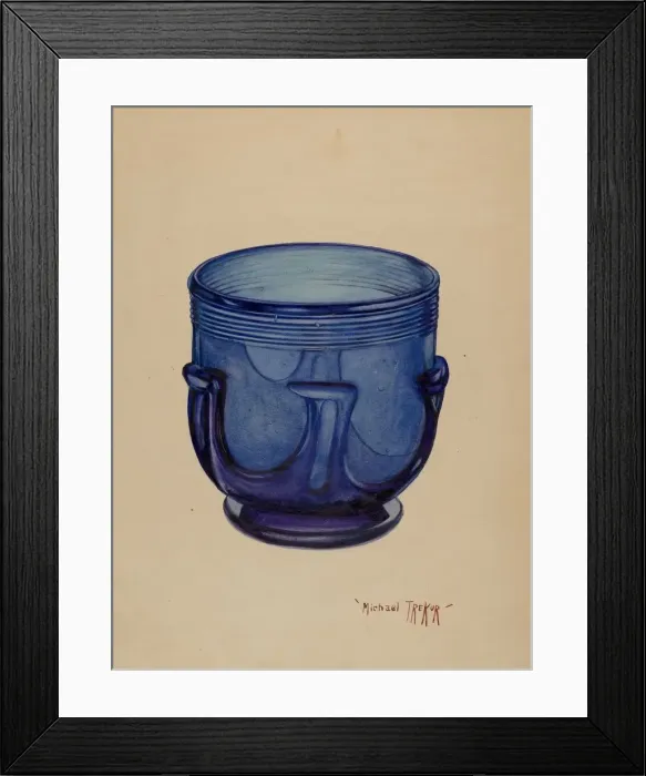 Framed Print : Bowl, 1935 / 1942. Creator: Isidore Steinberg Framed Print : Bowl, 1935 / 1942. Creator: Isidore Steinberg