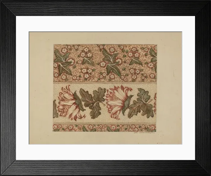 Framed Print : Chintz. 1936. Creator: Erwin Stenzel Framed Print : Chintz. 1936. Creator: Erwin Stenzel