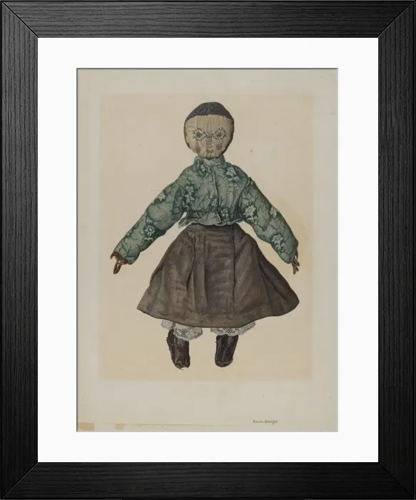 Framed Print : Rag Doll, 1935 / 1942. Creator: Erwin Stenzel Framed Print : Rag Doll, 1935 / 1942. Creator: Erwin Stenzel