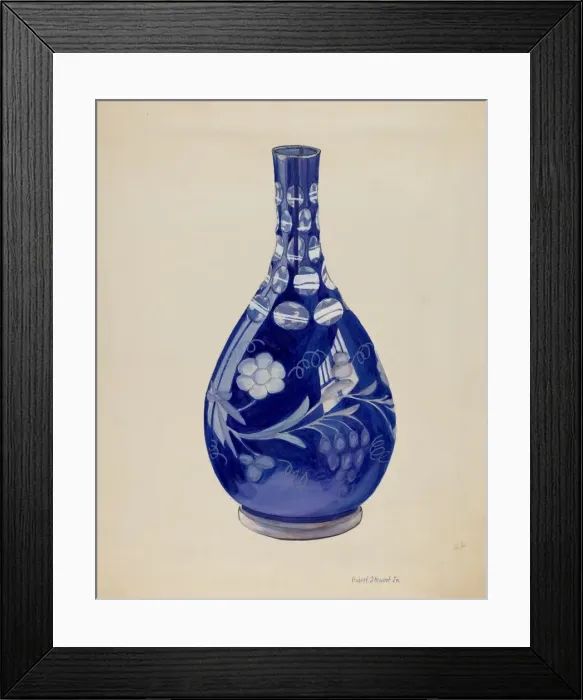 Framed Print : Vase, 1935 / 1942. Creator: Robert Stewart Framed Print : Vase, 1935 / 1942. Creator: Robert Stewart