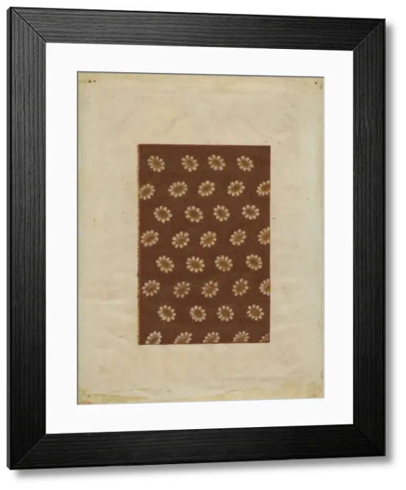 Framed Print : Calico, c. 1936. Creator: Florence Stevenson Framed Print : Calico, c. 1936. Creator: Florence Stevenson