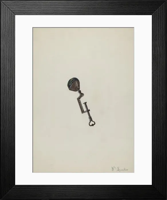 Framed Print : Sewing Bird, c. 1937. Creator: William Spiecker Framed Print : Sewing Bird, c. 1937. Creator: William Spiecker