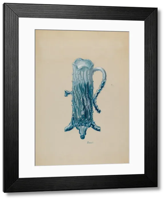 Framed Print : Ornamental Pitcher, c. 1936. Creator: Robert Stewart Framed Print : Ornamental Pitcher, c. 1936. Creator: Robert Stewart