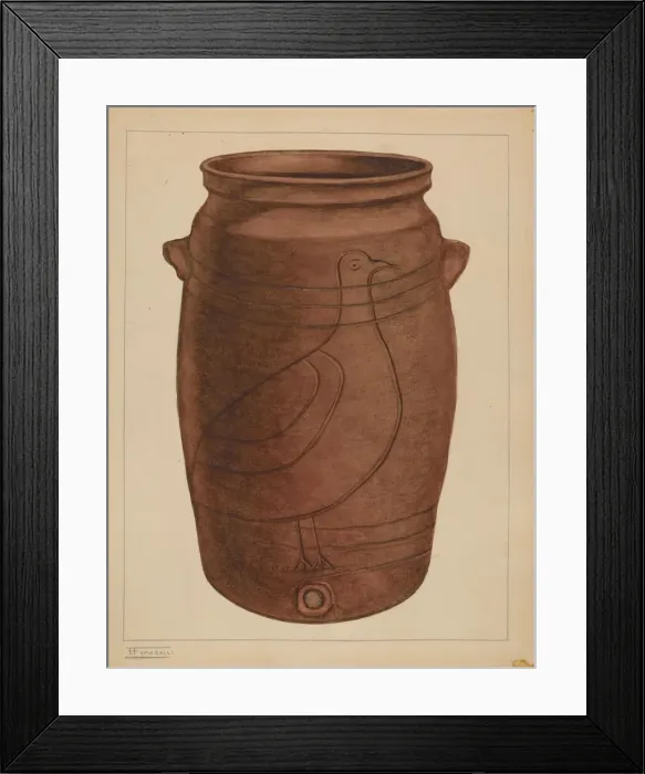 Framed Print : Water Cooler, c. 1937. Creator: Frank Fumagalli Framed Print : Water Cooler, c. 1937. Creator: Frank Fumagalli